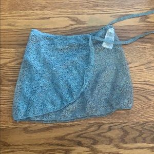 Capezio child’s wrap skirt